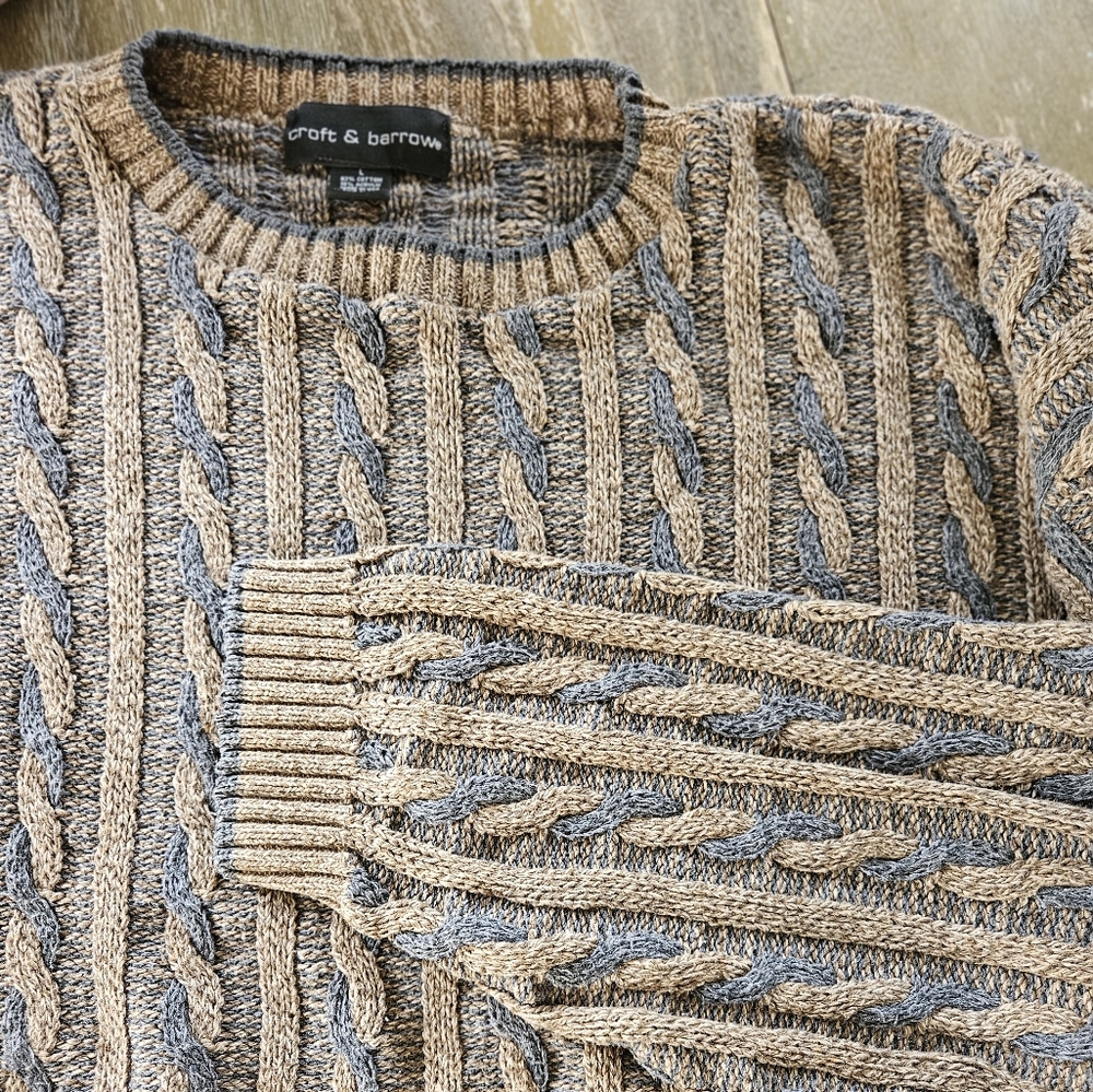 VTG muted coogi style sweater